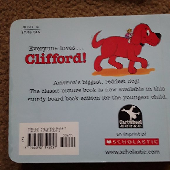 3 for $15 Clifford Books - set of 3 Board Books - Picture 4 of 5